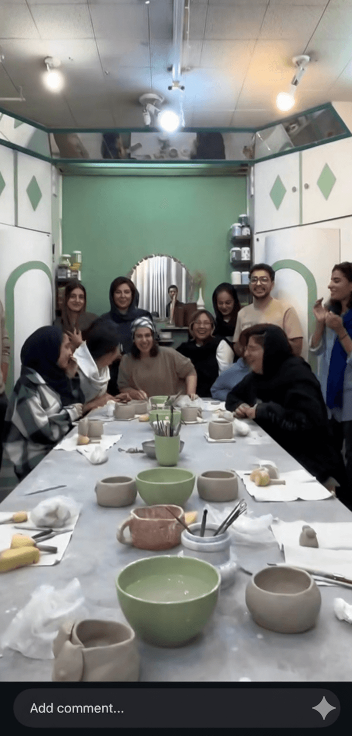 کارگاه سفالگری و سرامیک